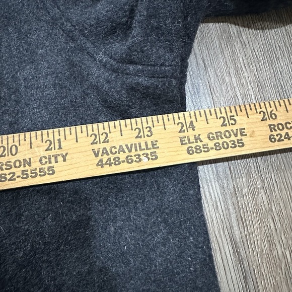 Vintage Woolrich Womens Gray Full Zip Jacket Wool Blend Size XL - Picture 6 of 7